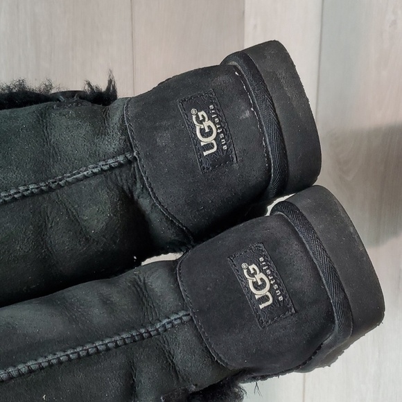 Ugg Australia Women 1962Y Tall Bailey Button Triplet Sheepskin shoes boots sz 6 - Picture 6 of 15